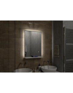 Зеркало для ванной Murano White с подсветкой 50x70 см Без бренда