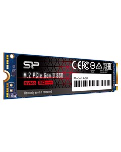 Твердотельный накопитель PCIe Gen3x4 P34A80 2Tb SP002TBP34A80M28 Silicon power