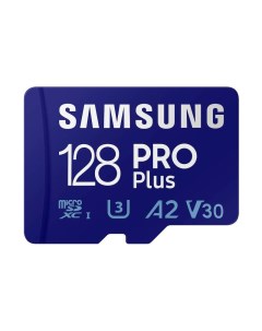 Карта памяти 128Gb Pro Plus Micro Secure Digital XC UHS III U3 MB MD128KB WW Samsung