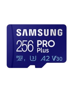 Карта памяти 256Gb Pro Plus Micro Secure Digital XC UHS III U3 MB MD256KB WW Samsung