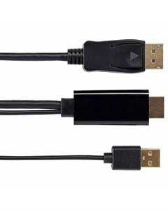Аксессуар HDMI USB DisplayPort 1 8m CG599AC 1 8M Vcom