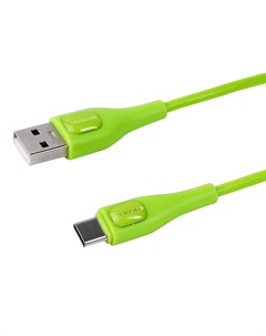 Аксессуар USB Type C 3А 1 2m Green ELX CDC02 C05 Ergolux