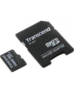 Карта памяти Micro SDXC 64Gb Class 10 TS64GUSDXC10 адаптер SD Transcend