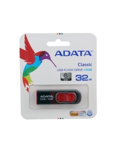Флешка USB 32Gb C008 AC008 32G RKD черно красный Adata