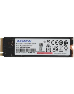 SSD жесткий диск M 2 2280 500GB ALEG 800 500GCS Adata