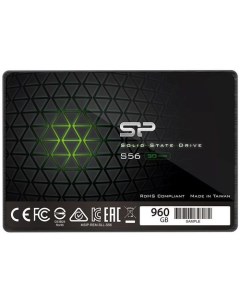 SSD накопитель Slim S56 960ГБ 2 5 SATA III SATA Silicon power