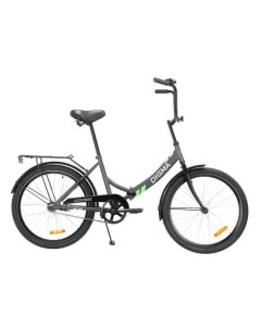Велосипед Acrobat городской подростковый складной рама 16 колеса 24 серый 13 8кг Digma