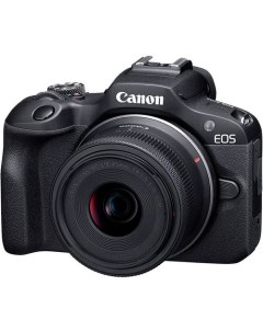 Беззеркальный фотоаппарат EOS R100 kit RF S 18 45mm f 4 5 6 3 IS STM черный Canon