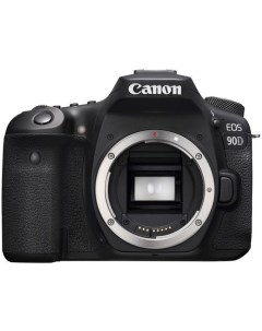 Зеркальный фотоаппарат EOS 90D body черный Canon