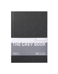 Блокнот для набросков Hahnemuhle Grey Book А5 40 л 120 г светло серый Hahnemuhle fineart