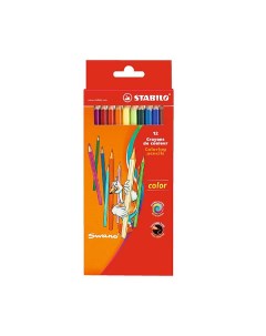 Набор карандашей цветных Swano Color 12 цв в карт кор Stabilo