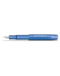 Ручка перьевая AL Sport Stonewashed EF 0 5 мм чернила синие корпус синий Kaweco