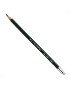 Карандаш чернографитный Faber Castell CASTELL 9000 с ластиком HB Faber–сastell