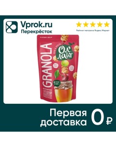 Мюсли Ол Лайт медовые с ягодами 60г Новапродукт