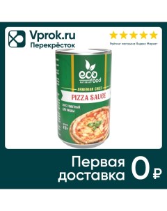 Соус томатный EcoFood для пиццы 410г Eco food