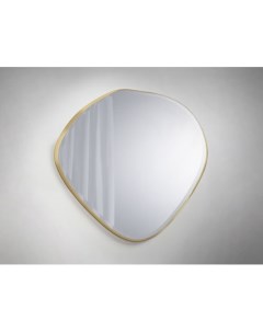 Зеркало овальное Mimo 114X110 золотое Schuller