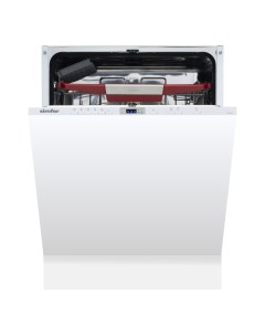 Встраиваемая посудомоечная машина DGB6601 вместимость 12 комплектов энергоэффективность А Simfer