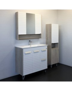 Мебель для ванных комнат Клеон 00 00004757 31 см напольная белая Comforty
