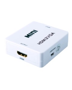 Адаптер HDMI VGA белый GL V112 Green connection