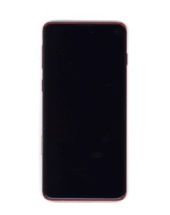 Дисплей с тачскрином для Samsung Galaxy S10 SM G973F DS красный Оем