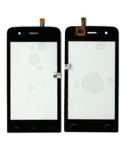 Сенсорное стекло тачскрин для Explay Hit Phone черное Оем