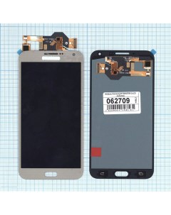 Дисплей с тачскрином для Samsung Galaxy E7 SM E700 OLED золотой Оем