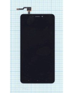 Дисплей с тачскрином для Xiaomi Mi Max 2 черный Оем