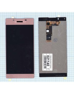 Дисплей с тачскрином для Sony Xperia L1 розовый Оем