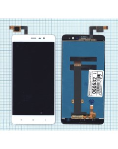 Дисплей с тачскрином для Xiaomi Redmi Note 3 Pro SE белый Оем