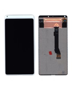 Дисплей с тачскрином для Xiaomi Mi Mix 2 белый Оем