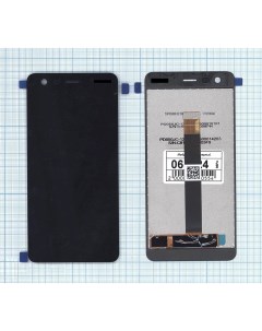 Дисплей с тачскрином для Nokia 2 черный Оем