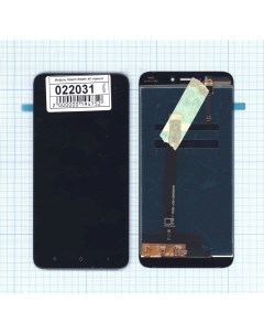 Дисплей с тачскрином для Xiaomi Redmi 4X черный Оем