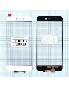 Сенсорное стекло тачскрин для Huawei P8 Lite 2017 белое Оем