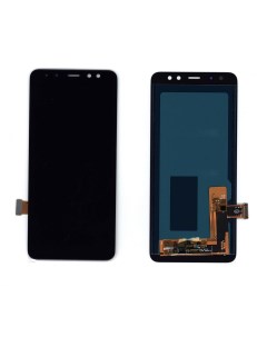 Дисплей с тачскрином для Samsung Galaxy A8 2018 SM A530F OLED черный Оем