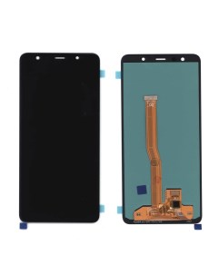 Дисплей для Samsung Galaxy A7 SM A750F 2018 OLED Full Size черный Оем