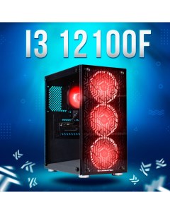 Системный блок AIR i3 12100f RX 6700 XT 12GB DDR4 16GB SSD 1000GB King komp