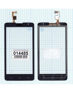 Сенсорное стекло тачскрин для Huawei C8816 черное Оем