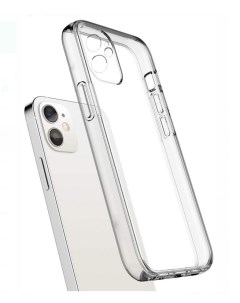 Чехол clear case силиконовый для iphone 13 Pro max 6 7 прозрачный Ademar