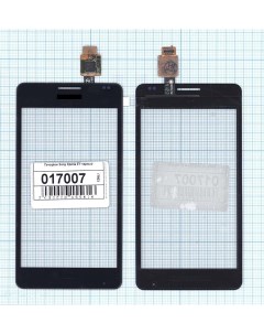 Сенсорное стекло тачскрин для Sony Xperia E1 черный Оем