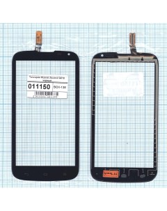 Сенсорное стекло тачскрин для Huawei Ascend G610 черный Оем