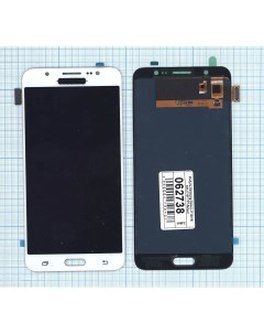 Дисплей с тачскрином для Samsung Galaxy J7 2016 SM J710F TFT белый Оем