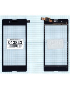 Сенсорное стекло тачскрин для Sony Xperia E3 черный Оем
