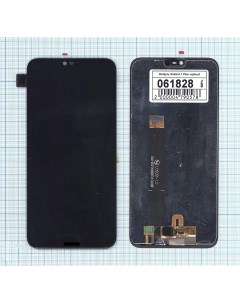 Дисплей с тачскрином для Nokia 6 1 Plus черный Оем