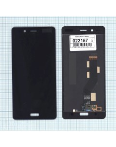 Дисплей с тачскрином для Nokia 8 черный Оем