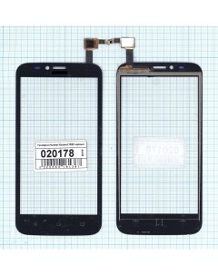 Сенсорное стекло тачскрин для Huawei Ascend Y625 черное Оем