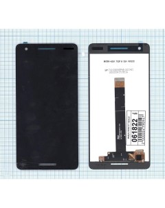 Дисплей с тачскрином для Nokia 2 1 2018 черный Оем