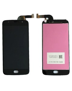 Дисплей с тачскрином для Motorola G5s черный Оем