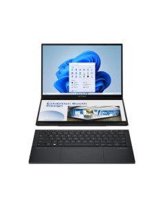 Ноутбук ZenBook Duo 2024 серый 90NB12U1 M00HW0 Asus