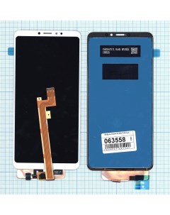 Дисплей с тачскрином для Xiaomi Mi Max 3 белый Оем