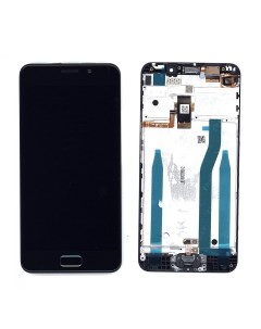 Дисплей с тачскрином для Asus ZenFone 3s Max ZC521TL черный с рамкой Оем